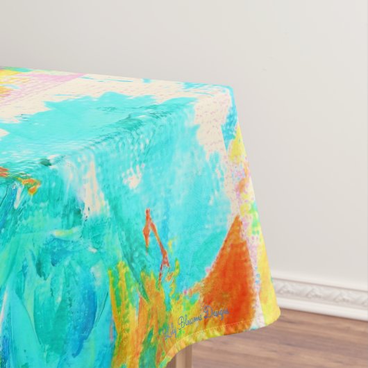 Floral tablecloth tafelkleed (Voorbeeld)