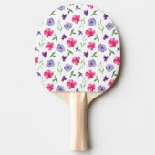 Floral Tafeltennisbatje (Voorkant)