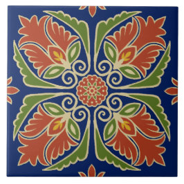 Floral Talavera Tegel Tegeltje