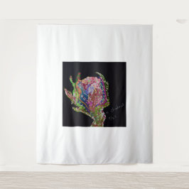 Floral Tapestry artwork Wandkleed