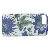 Floral Tapestry Iphone Case (Achterkant (Horizontaal))