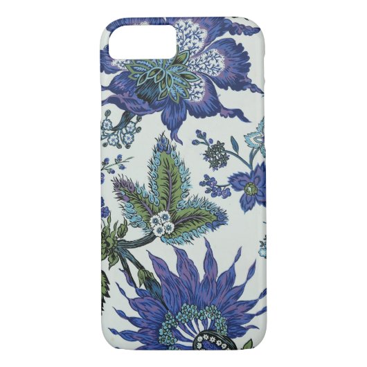 Floral Tapestry Iphone Case (Achterkant)