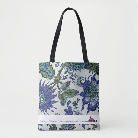 Floral Tapestry Museum LA Canvas tas (Voorkant)