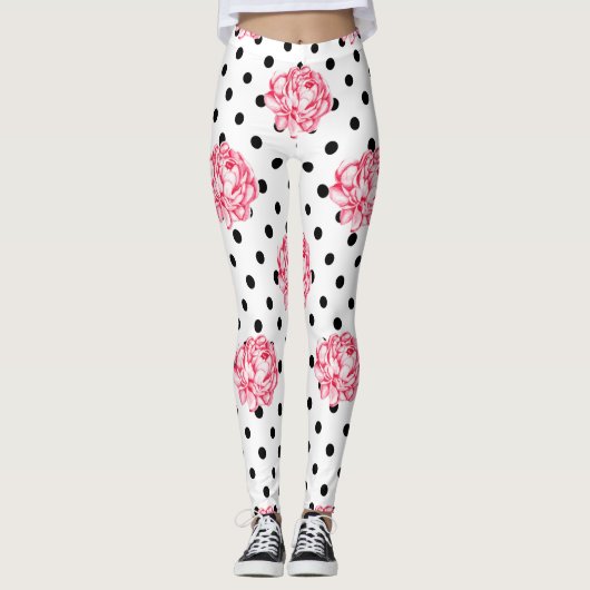 Floral Tapestry Throw Leggings (Voorkant)
