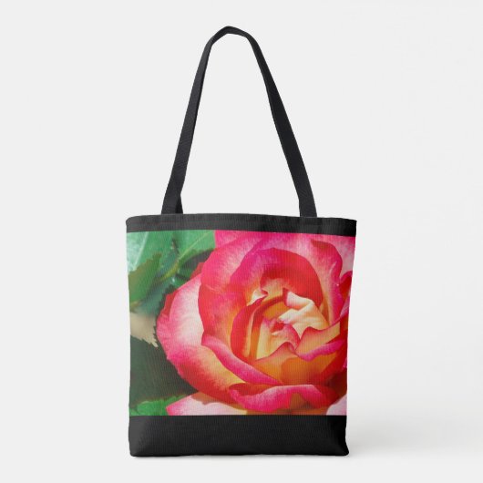 Floral Tas (Achterkant)