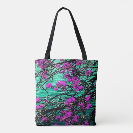 Floral tas (Achterkant)
