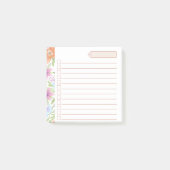 Floral Task Parade Post-it® Notes (Voorkant)