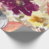 Floral Tattoo Cadeaupapier (Hoek)
