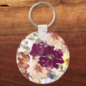 Floral Tattoo Sleutelhanger (Voorkant)
