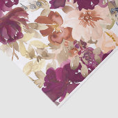 Floral Tattoo Tissuepapier (Detail)