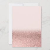 Floral Tea Cup Roos Gold Bokeh Pensioen Kaart (Achterkant)