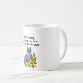 Floral Tea Kitty | Mug Koffiemok (Voorkant rechts)