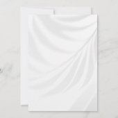 Floral Tea Party Baby Shower Invitation Kaart (Achterkant)