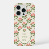Floral Teacher Appreciation  iPhone Hoesje (Achterkant)