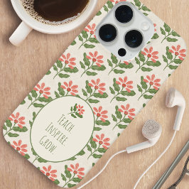 Floral Teacher Appreciation  iPhone 15 Pro Case