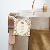 Floral Teacher Keychain | Teach • Inspire • Grow