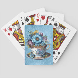 Floral Teacup Deck van kaarten