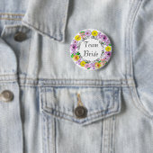  Floral Team Bride Button (In situ)