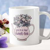 Floral Teapot Sweet Tea Personalized Party Favor Koffiemok