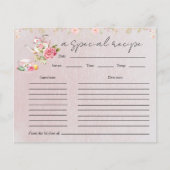 Floral Teapot Vrijgezellenfeest Tea Party Recipe K (Voorkant)