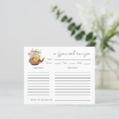 Floral Teapot Vrijgezellenfeest Tea Party Recipe K (Staand voorkant)