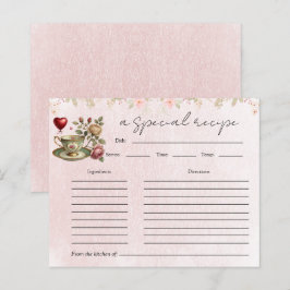 Floral Teapot Vrijgezellenfeest Tea Party Recipe K