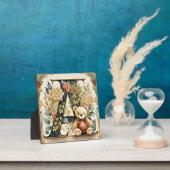 FLoral Teddy Bear letter A Fotoplaat (Insitu)