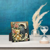 FLoral Teddy Bear letter C Fotoplaat (Insitu)