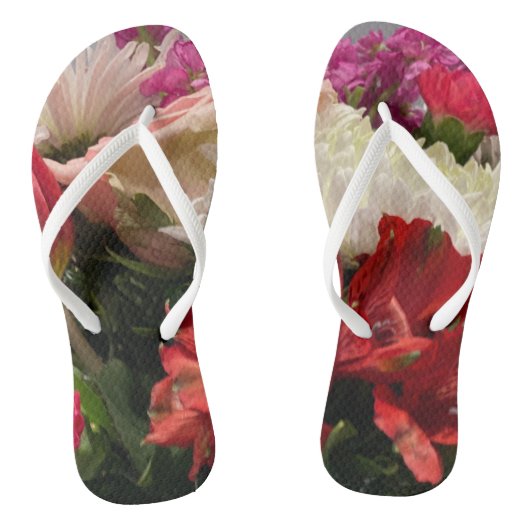 Floral Teenslippers (Voetbed)