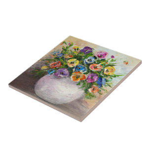 Floral Tegel Design Tegeltje