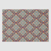 Floral Tegel Pattern Tissuepapier (Voorkant)