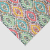 Floral Tegel Pattern Tissuepapier (Detail)