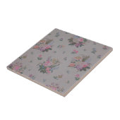   Floral Tegeltje (Zijkant)