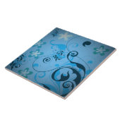 Floral Tegeltje (Zijkant)