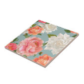 Floral Tegeltje (Zijkant)