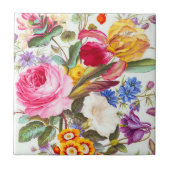  Floral Tegeltje (Voorkant)