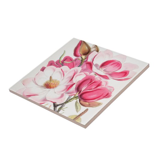 Floral Tegeltje (Zijkant)