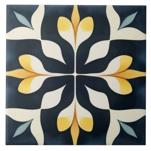 Floral Tegeltje (Voorkant)