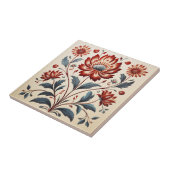 Floral Tegeltje (Zijkant)