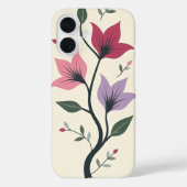 Floral telefoon case ontwerp (Achterkant)