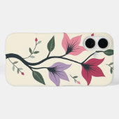 Floral telefoon case ontwerp (Achterkant (horizontaal))