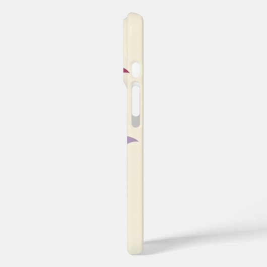 Floral telefoon case ontwerp (Achterkant / Links)