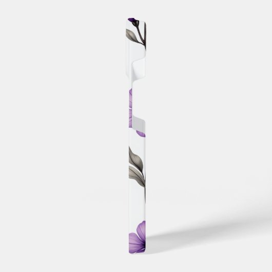 Floral-telefoondraagtas iPhone Hoesje (Linkerkant)