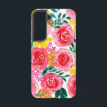 Floral-telefoongeval Samsung Galaxy Hoesje<br><div class="desc">Introductie van onze Waterverf Floral Art Phone Hoesje collectie,  waar tijdloze elegantie voldoet aan geavanceerde apparaatbescherming. Deze prachtige telefoonhoezen zijn niet alleen een statement van uw stijl,  maar ook een schild voor uw kostbare telefoon. Geniet van de boeiende schoonheid van waterverf waar je ook bent met deze prachtige design.</div>