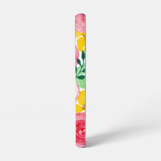 Floral-telefoongeval Samsung Galaxy Hoesje (Linkerkant)