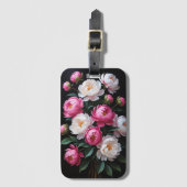 Floral telefoonhoes bagagelabel (Voorkant (verticaal))