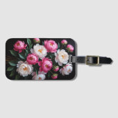 Floral telefoonhoes bagagelabel (Voorkant (horizontaal))