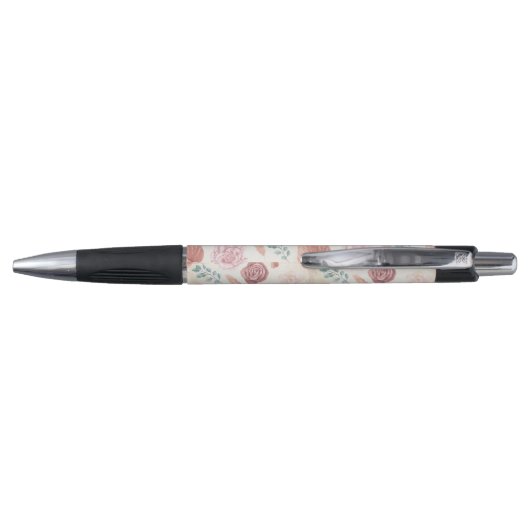 Floral Terug naar school Pen (Achterkant)