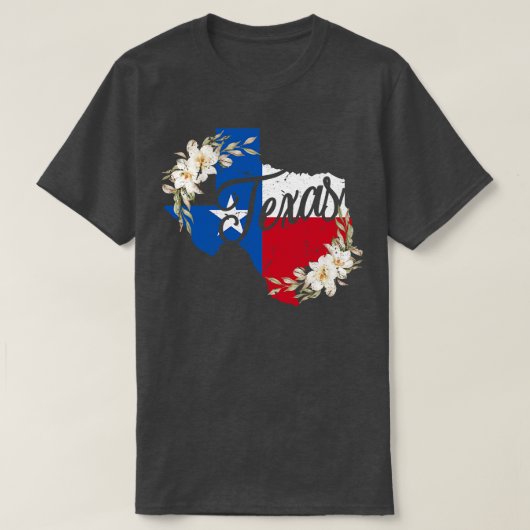 Floral Texas T-shirt (Design voorkant)