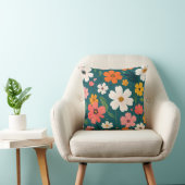 Floral texture kussen (Stoel)